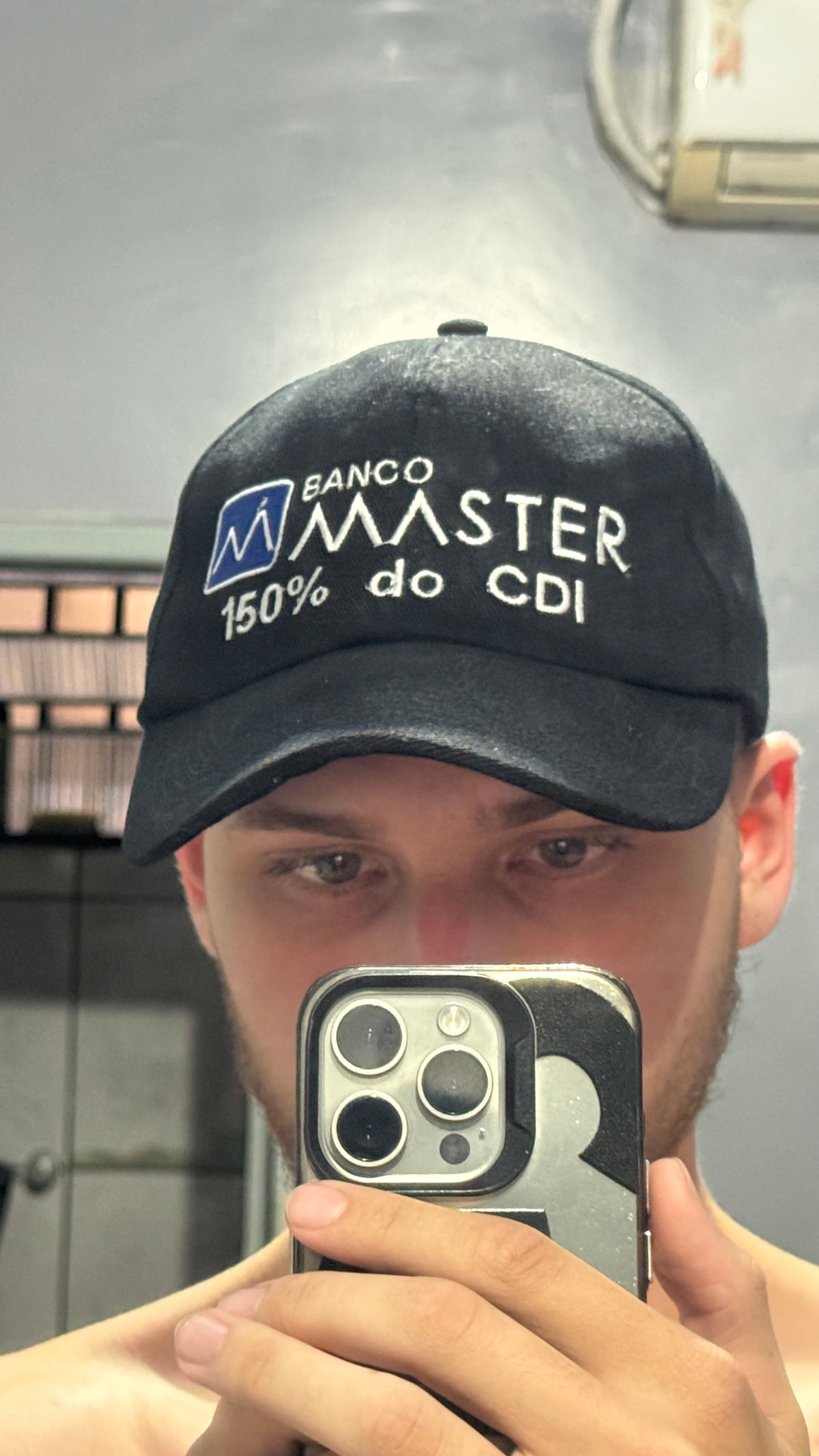 Boné Banco Master 150% CDI  (Daniel Vorcaro)